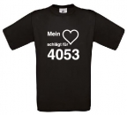 T-Shirt - Mein Herz schläg für 4053